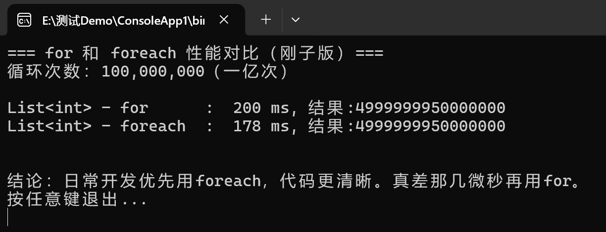 测试List